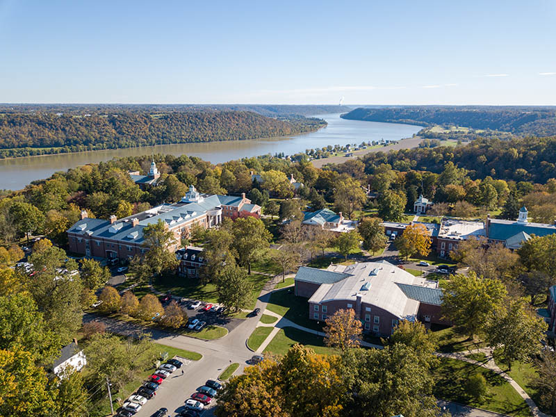 Campus in the fall